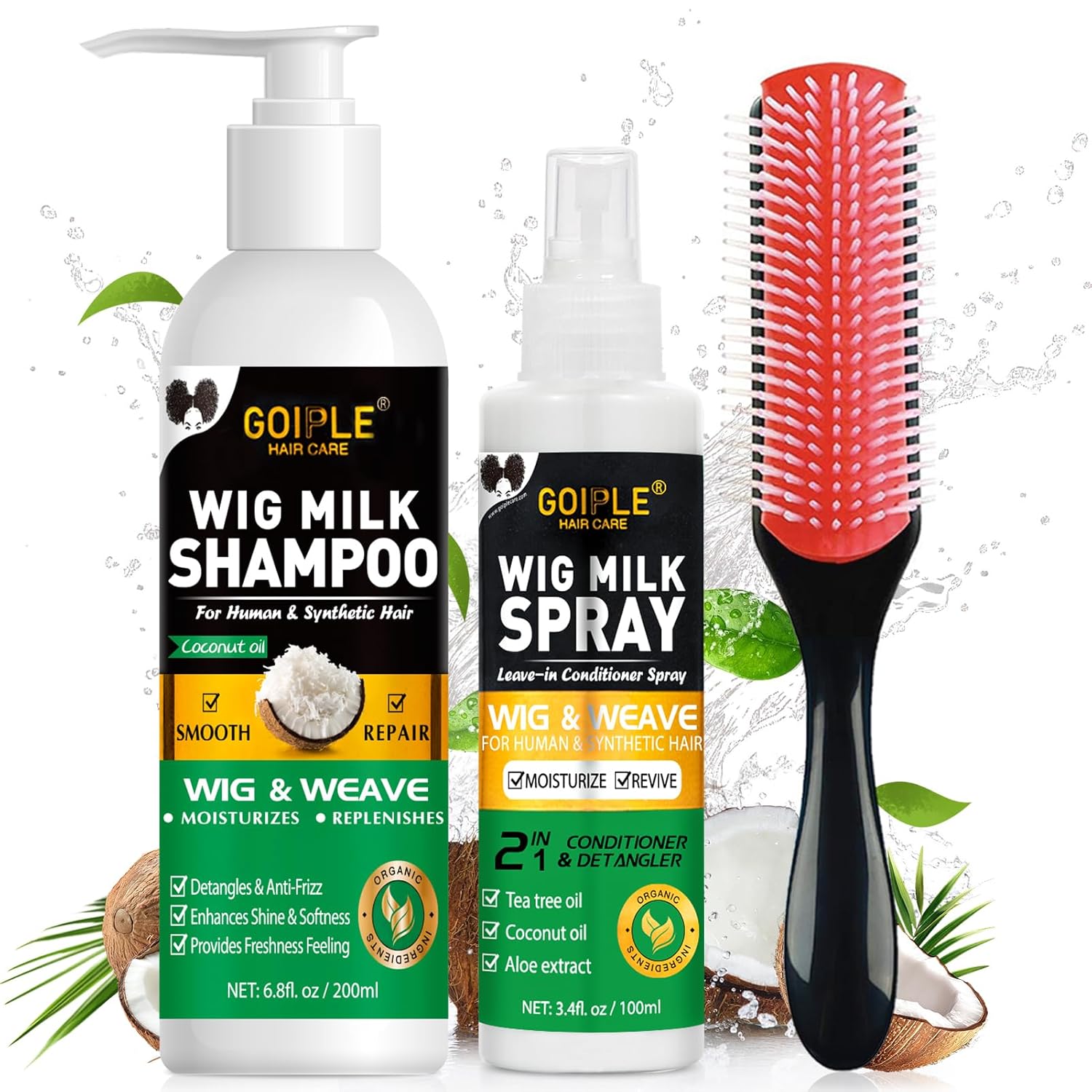 Hair Care Spray - Kit de Cuidados para Perucas GOIPLE