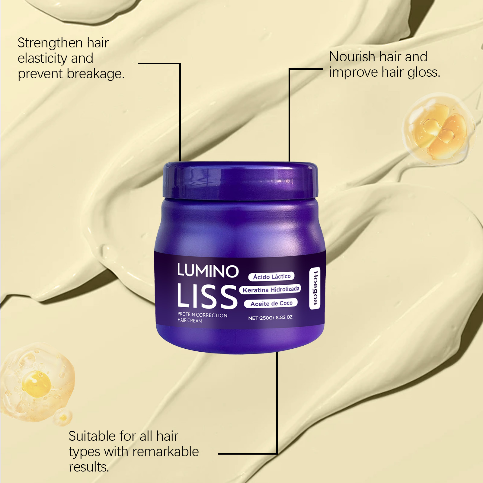 Creme de cabelo para correção  - Deep Conditioner Mask avaliação e preço