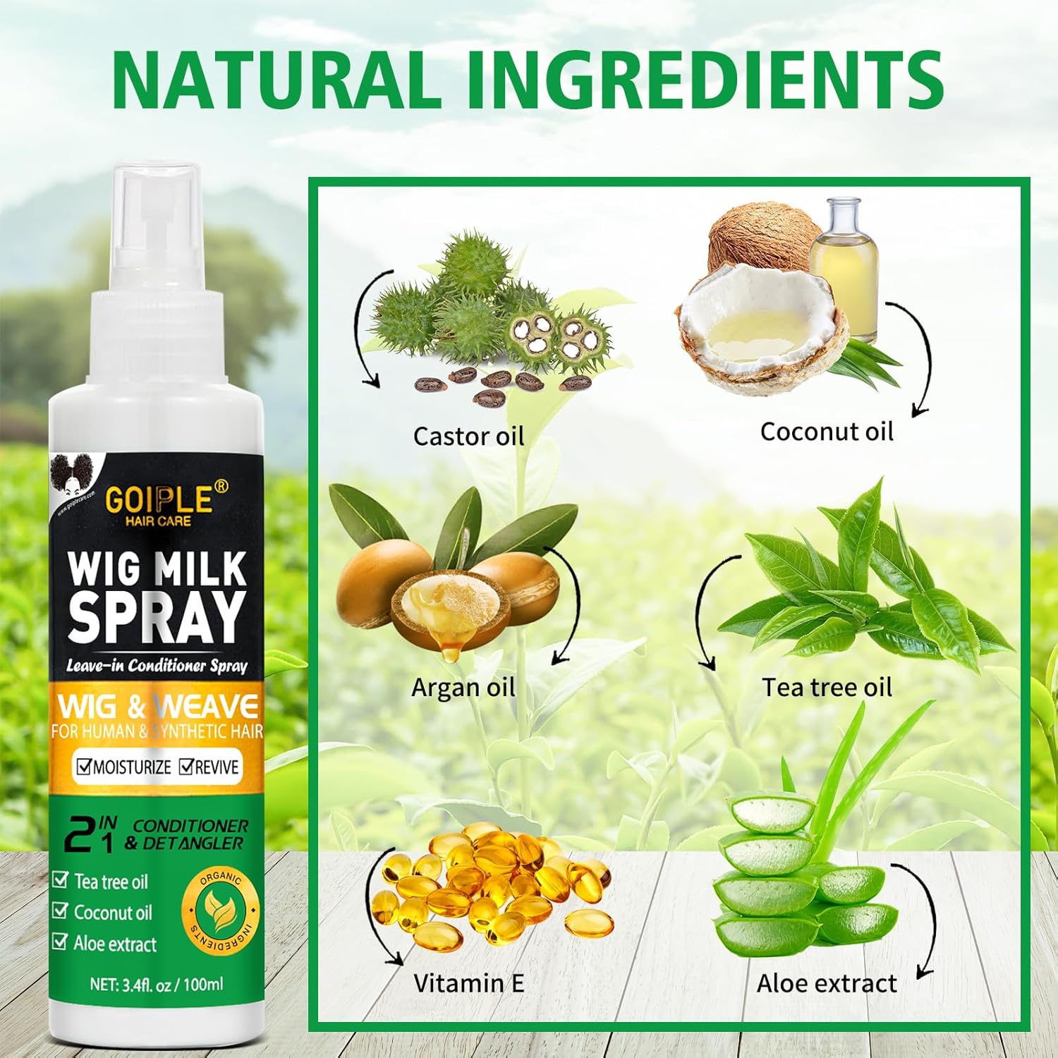 Kit de Cuidados para Perucas G - Hair Care Spray avaliação e preço