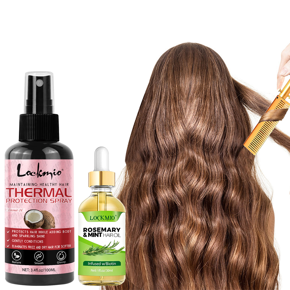 Spray de proteção térmica, con - Heat Protectant Spray avaliação e preço