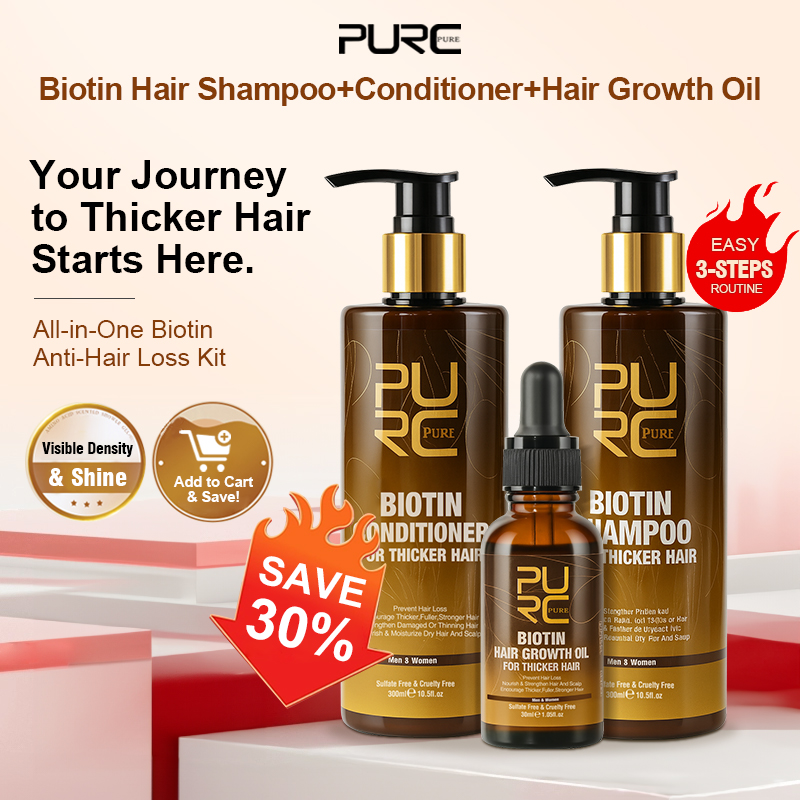 Purc biotina óleo de crescimen - Keratin Treatment Set avaliação e preço
