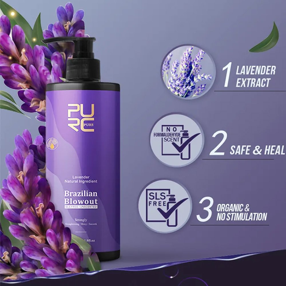 Purc lavanda 12% queratina bra - Keratin Treatment Set avaliação e preço